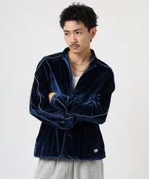 PRO CLUB VELOUR TRACK JACKET サイドライン ベロアトラックジャケット セットアップ可