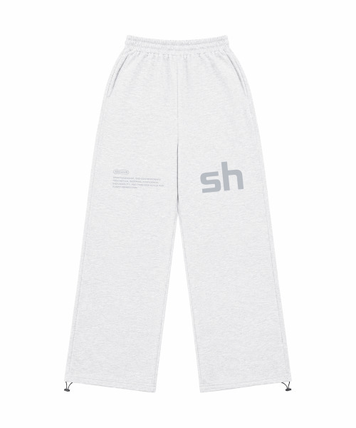 SOHUL（ソフル）の「Easy Long Pants (ホワイトメランジ)（スウェットパンツ・レディース・その他・FREE）」の4枚目の写真