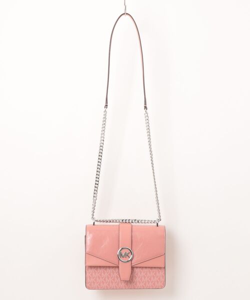 MICHAEL KORS(マイケルコース)の「GREENWICH SM FLAP XBODY(ショルダーバッグ・レディース・ピンク系・FREE)」の1枚目の写真