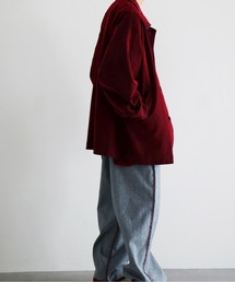 O（オー）の「VOAAOV Flocky denim coverall jacket（デニムジャケット）」