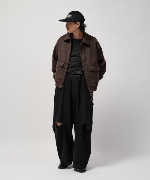CPH(シーピーエイチ)の「【CPH / シーピーエイチ】DEEP 6 PANEL CAP / HAZYDAYS(キャップ・メンズ・ブラウン/ネイビー/ブラック・FREE)」の17枚目の写真