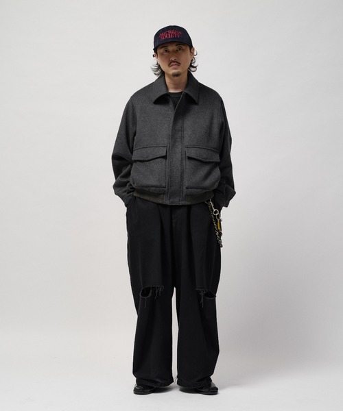 CPH(シーピーエイチ)の「【CPH / シーピーエイチ】DEEP 6 PANEL CAP / HAZYDAYS(キャップ・メンズ・ブラウン/ネイビー/ブラック・FREE)」の18枚目の写真