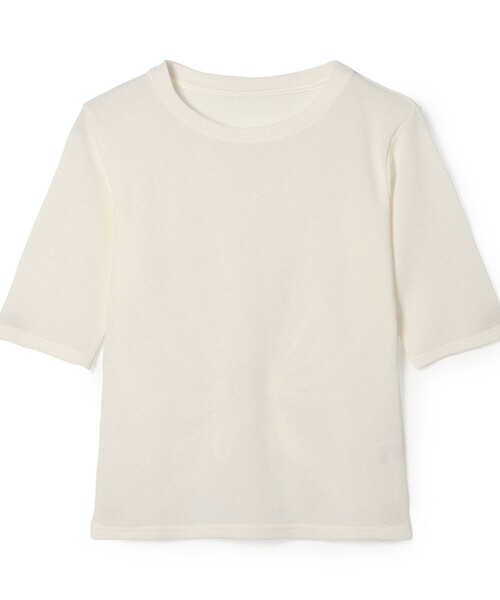 Chacott（チャコット）の「シアーワッフルハーフスリーブTシャツ（その他トップス・レディース・グレイッシュベージュ・M/L）」の17枚目の写真