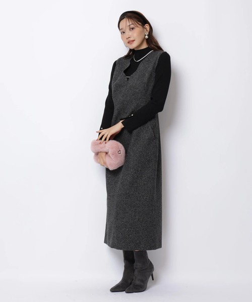 JUSGLITTY（ジャスグリッティー）の「スカラジャンスカ（ワンピース・レディース・ブラック/ホワイト系その他・2/1/0）」の3枚目の写真