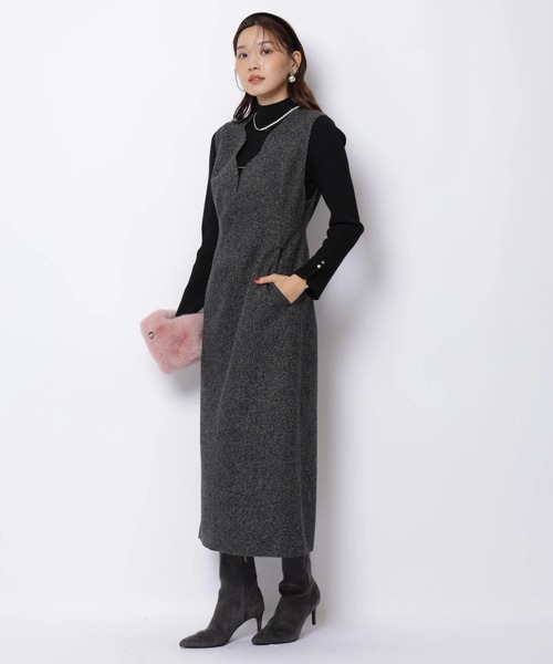 JUSGLITTY（ジャスグリッティー）の「スカラジャンスカ（ワンピース・レディース・ブラック/ホワイト系その他・2/1/0）」の4枚目の写真