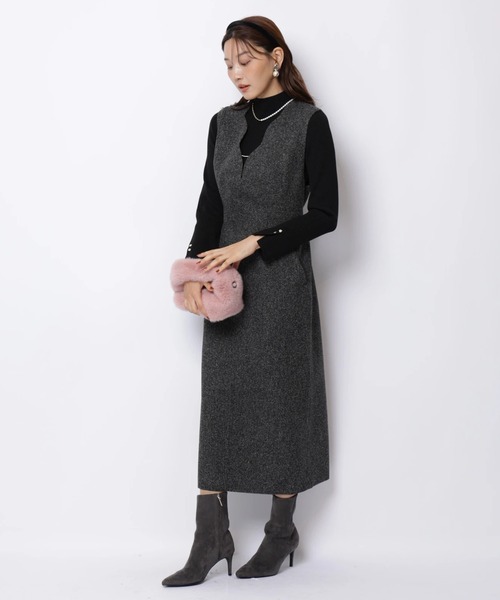 JUSGLITTY（ジャスグリッティー）の「スカラジャンスカ（ワンピース・レディース・ブラック/ホワイト系その他・2/1/0）」の5枚目の写真