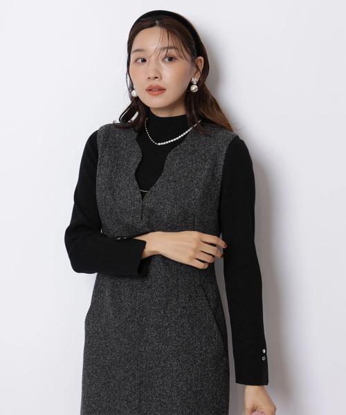 JUSGLITTY（ジャスグリッティー）の「スカラジャンスカ（ワンピース・レディース・ブラック/ホワイト系その他・2/1/0）」の9枚目の写真