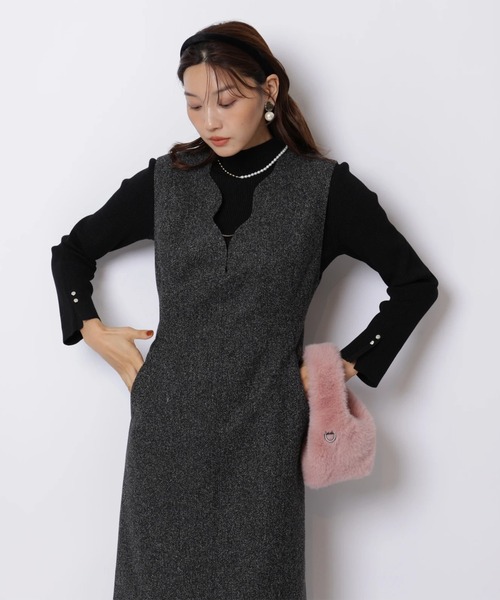 JUSGLITTY（ジャスグリッティー）の「スカラジャンスカ（ワンピース・レディース・ブラック/ホワイト系その他・2/1/0）」の10枚目の写真