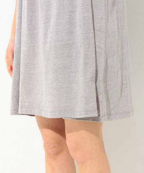 Another Edition（アナザーエディション）の「【WEB店舗限定】オフショルダーチュニックワンピース/ aeBFC オフショル チュニック OP◆（ワンピース・レディース・ブラック/ライトグレー/レッド・フリー）」の15枚目の写真