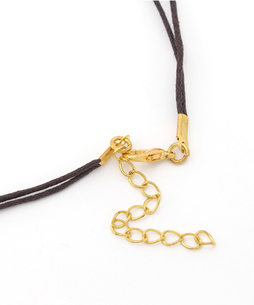 チャイハネ（チャイハネ）の「【チャイハネ】ニューグラッシェネックレス（ネックレス・レディース・ライトブルー/オレンジ/ダークブルー・FREE）」の8枚目の写真