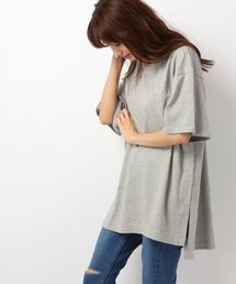 Heather | ｻｲﾄﾞｽﾘｯﾄBIGT 727038(Tシャツ/カットソー)