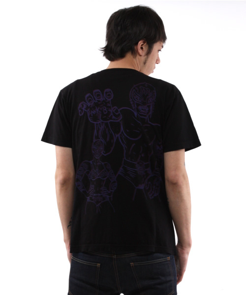 MILKBOY(ミルクボーイ)の「LUCHA LECHE TEE(Tシャツ/カットソー・メンズ・ホワイト/ブラック/ライトブルー・MEDIUM/SMALL/LARGE)」の7枚目の写真