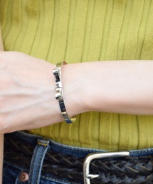 e.m.（イーエム）の「SILVER925 リボンバングル/バレエコア/レディース