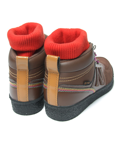 BEAUTY&YOUTH UNITED ARROWS（ビューティーアンドユースユナイテッドアローズ）の「BY new balance WRC574B ハイカットスニーカー（スニーカー・レディース・グレー/ダークブラウン・23cm/24.5cm/23.5cm/24cm）」の8枚目の写真