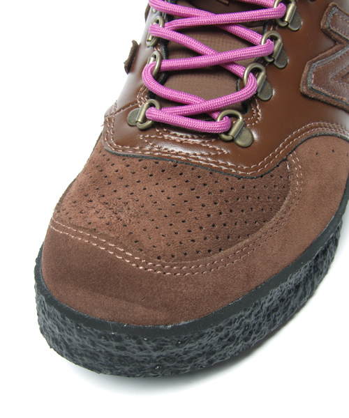 BEAUTY&YOUTH UNITED ARROWS（ビューティーアンドユースユナイテッドアローズ）の「BY new balance WRC574B ハイカットスニーカー（スニーカー・レディース・グレー/ダークブラウン・23cm/24.5cm/23.5cm/24cm）」の6枚目の写真