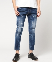 DSQUARED2 | PANTS 5 POCKETS /TIDY BIKER JEAN /DARK RIPPED WASH(デニムパンツ)