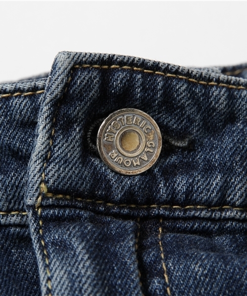 HYSTERIC GLAMOUR（ヒステリックグラマー）の「デニムハイライズテーパードPT（デニムパンツ・レディース・インディゴブルー・24inch/25inch/26inch/27inch/28inch）」の11枚目の写真