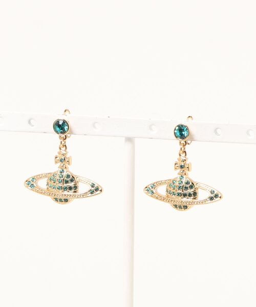 MINI BAS RELIEF DROP EARRINGS（ピアス（両耳用））｜Vivienne Westwood（ヴィヴィアンウエストウッド