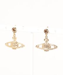 MINI BAS RELIEF DROP EARRINGS（ピアス（両耳用））｜Vivienne