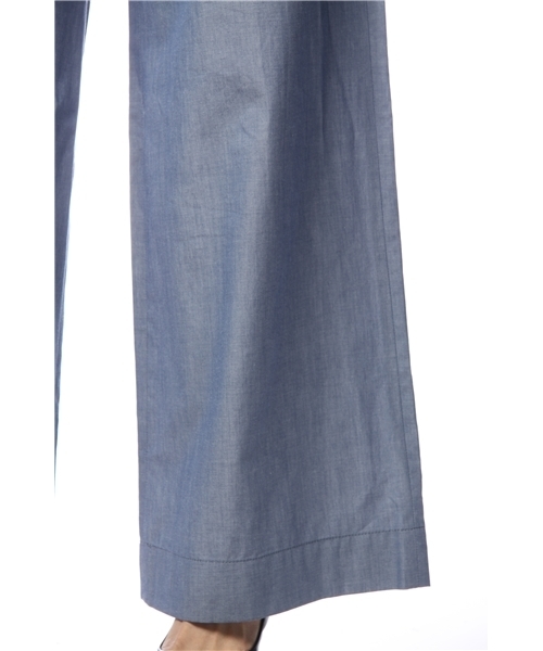 NANO universe（ナノユニバース）の「バギーオールインワン（サロペット/オーバーオール・レディース・ブルー/ブラック・36/38）」の7枚目の写真