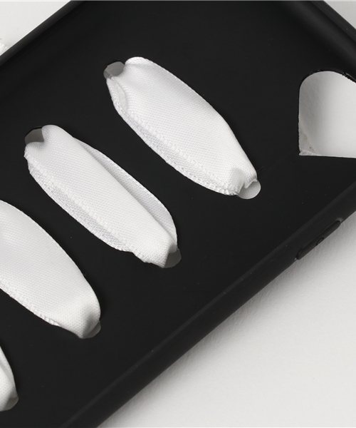 WEGO（ウィゴー）の「WEGO/レースアップiPhone7ケース（スマホケース/カバー・レディース・ブラック系その他/ブラック/ピンク/レッド系その他・FREE）」の7枚目の写真