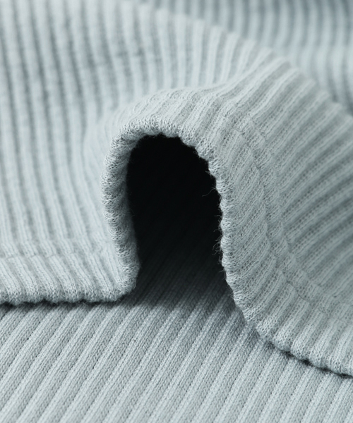 KBF（ケイビーエフ）の「KBF RIBボートネックTEE（Tシャツ/カットソー・レディース・ピンク/グレー系その他/ライトブルー/ブラック/レッド系その他・ONE）」の14枚目の写真