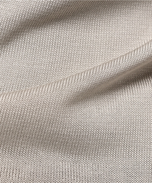 ESTNATION（エストネーション）の「ESTNATION ウォッシャブルシルクニットTシャツ（ニット/セーター・メンズ・ホワイト/ネイビー/ライトグレー・MEDIUM/SMALL/LARGE）」の9枚目の写真