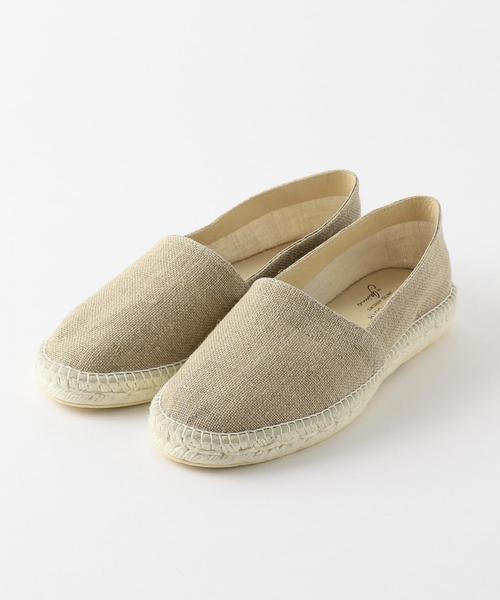 GAIMO(ガイモ)の「【別注】 <GAIMO> LINO ESPA/シューズ ◆(スリッポン・メンズ・ベージュ/ネイビー/ブラック・40/41/42/43)」の2枚目の写真