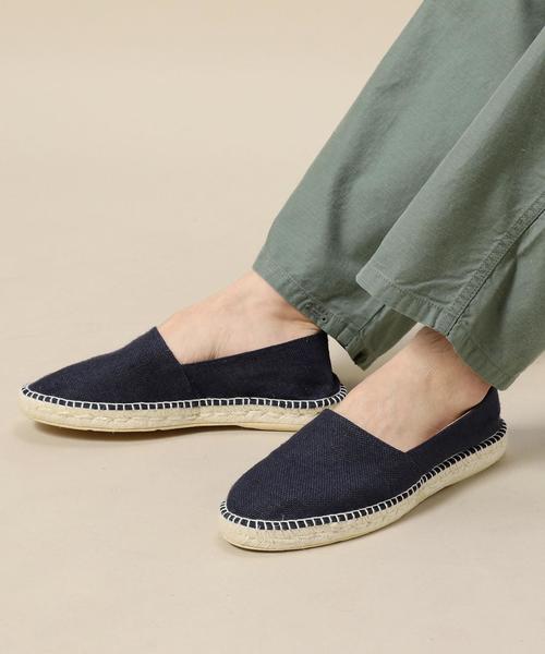 GAIMO(ガイモ)の「【別注】 <GAIMO> LINO ESPA/シューズ ◆(スリッポン・メンズ・ベージュ/ネイビー/ブラック・40/41/42/43)」の10枚目の写真
