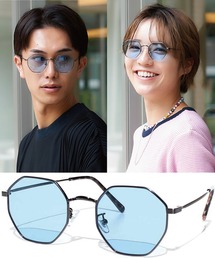 ENTRA（エントラ）の「ENTRA / サングラス 伊達眼鏡 UVカット カラーレンズサングラス（サングラス）」