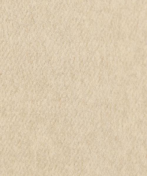 Drawer ドロップスリーブコート　アルパカ混　エッグライン　ベージュ　36 Drawer ドロップスリーブコート アルパカ混 エッグライン ベージュ 36