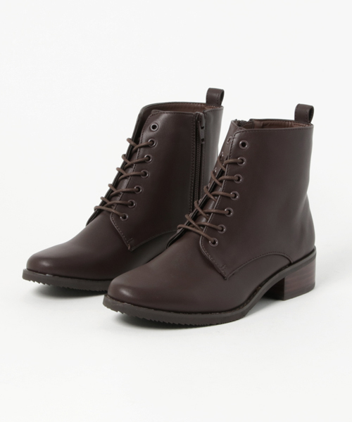 ORiental TRaffic（オリエンタルトラフィック）の「SPECIAL PRICE★レースアップブーツ★7405（ブーツ・レディース・ブラウン/ブラック・LL/3L/L/SS/M/S）」の7枚目の写真