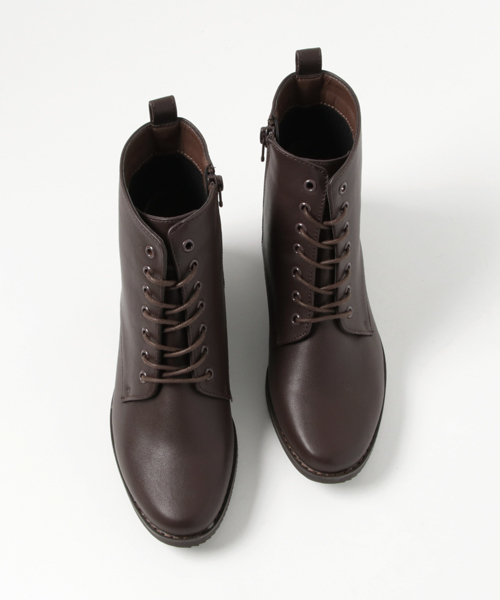 ORiental TRaffic（オリエンタルトラフィック）の「SPECIAL PRICE★レースアップブーツ★7405（ブーツ・レディース・ブラウン/ブラック・LL/3L/L/SS/M/S）」の6枚目の写真