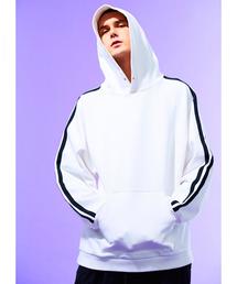 MONKEY TIME | ＜monkey time＞ LINE URAKE DOLEMAN HOODY HJSP/パーカ(パーカー)