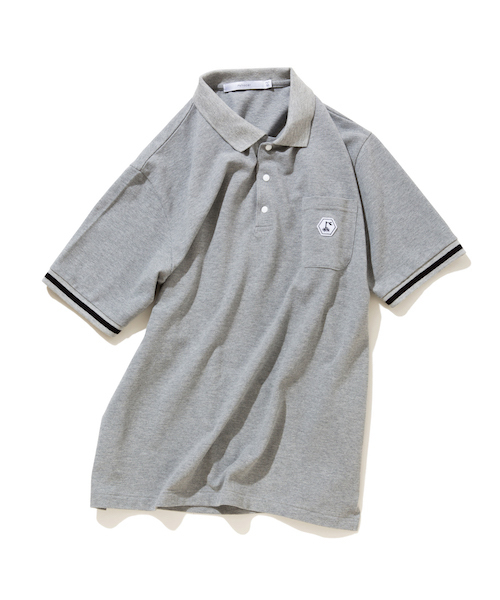 rehacer(レアセル)の「rehacer : Snap Dot Polo Shirt(Tシャツ/カットソー・メンズ・ブラック/グレー・LARGE/MEDIUM/SMALL)」の14枚目の写真