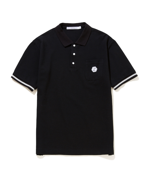 rehacer(レアセル)の「rehacer : Snap Dot Polo Shirt(Tシャツ/カットソー・メンズ・ブラック/グレー・LARGE/MEDIUM/SMALL)」の15枚目の写真