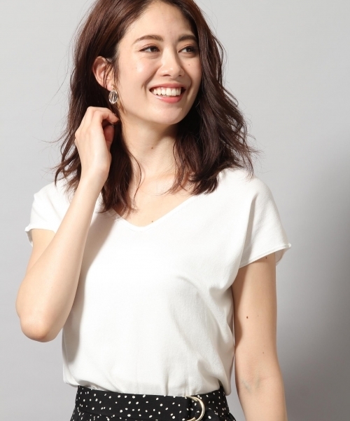 Andemiu(アンデミュウ)の「フレンチアクセツキニットプルオーバー792964(ニット/セーター・レディース・ブラック/グレー/レッド/オフホワイト・FREE)」の14枚目の写真