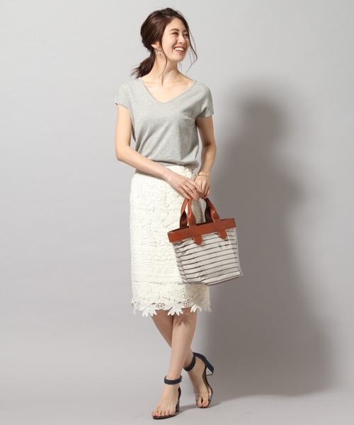 Andemiu(アンデミュウ)の「フレンチアクセツキニットプルオーバー792964(ニット/セーター・レディース・ブラック/グレー/レッド/オフホワイト・FREE)」の18枚目の写真