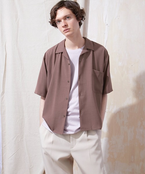 Rouen様オーダー専用ページ ブライト ポプリン リラックス ドレープ オープンカラー1/2 Sleeve