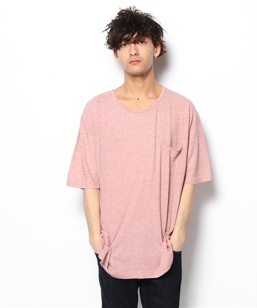 Lui's（ルイス）の「Lui's×meiple BIGTシャツ（Tシャツ/カットソー・メンズ・ホワイト/ネイビー/ターコイズブルー/レッド・FREE）」の12枚目の写真