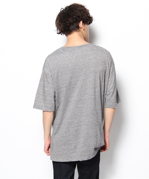 Lui's（ルイス）の「Lui's×meiple BIGTシャツ（Tシャツ/カットソー・メンズ・ホワイト/ネイビー/ターコイズブルー/レッド・FREE）」の7枚目の写真