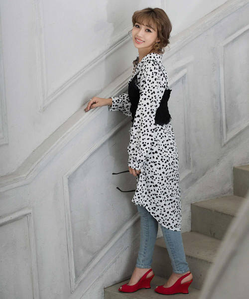 エイミーイストワール ビッグリボンビスチェ ホワイト eimy istoire