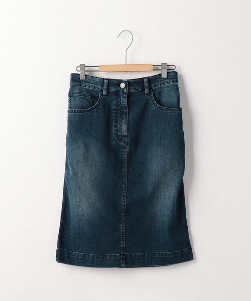 coen（コーエン）の「ストレッチデニムタイトミニスカート（デニムスカート・レディース・ネイビー/ブルー・SMALL/LARGE/MEDIUM）」の17枚目の写真