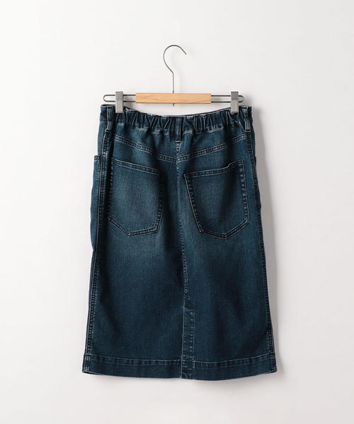 coen（コーエン）の「ストレッチデニムタイトミニスカート（デニムスカート・レディース・ネイビー/ブルー・SMALL/LARGE/MEDIUM）」の16枚目の写真