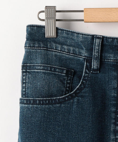 coen（コーエン）の「ストレッチデニムタイトミニスカート（デニムスカート・レディース・ネイビー/ブルー・SMALL/LARGE/MEDIUM）」の8枚目の写真