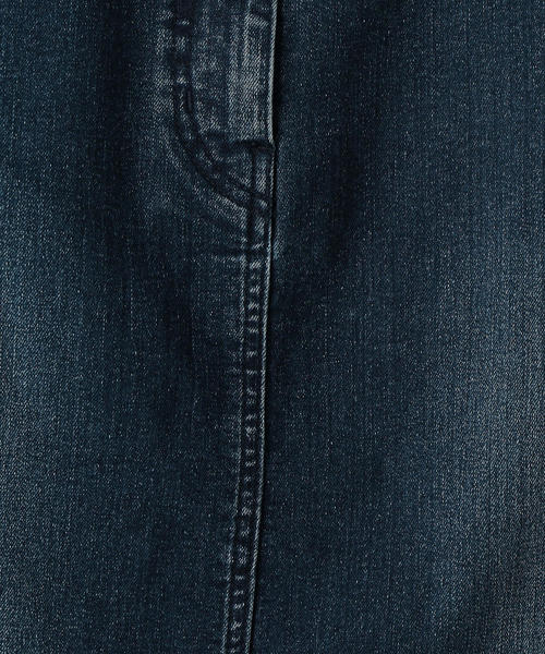 coen（コーエン）の「ストレッチデニムタイトミニスカート（デニムスカート・レディース・ネイビー/ブルー・SMALL/LARGE/MEDIUM）」の5枚目の写真