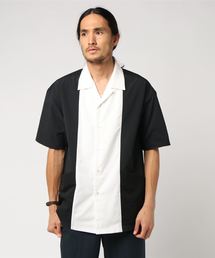 UNITED TOKYO | パネルデザインオープンカラーシャツ(シャツ/ブラウス)