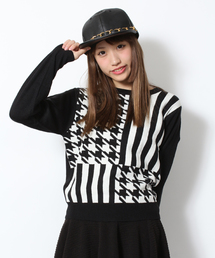 WEGO | WEGO/モノトーンジャガードニット(ニット/セーター)