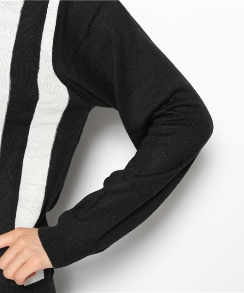 WEGO(ウィゴー)の「WEGO/モノトーンジャガードニット(ニット/セーター・レディース・その他1/その他2/その他3/その他4・FREE)」の9枚目の写真