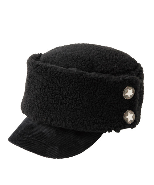 X-girl（エックスガール）の「BOA WORK CAP（キャップ・レディース・ブラック/ベージュ・ONE SIZE）」の2枚目の写真